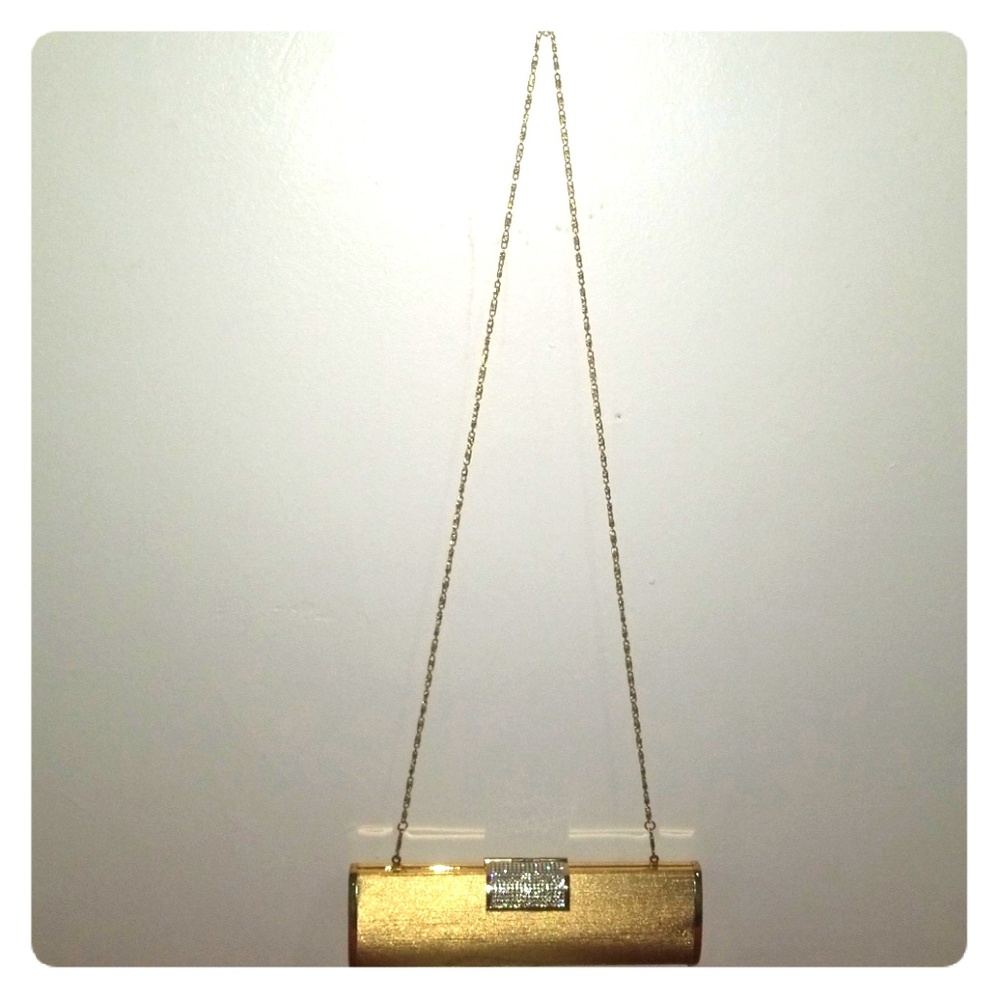 Gold clutch